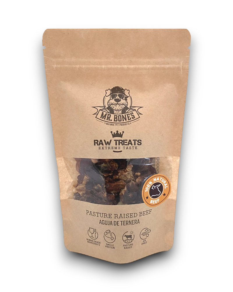 Raw Treats Aiguille de veau - Snack naturel pour chiens et chats