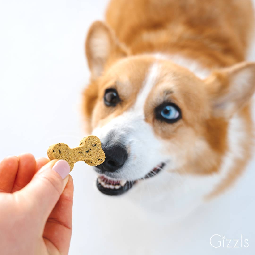 Gâteries Gizzls Minty Fresh pour chiens (200g)