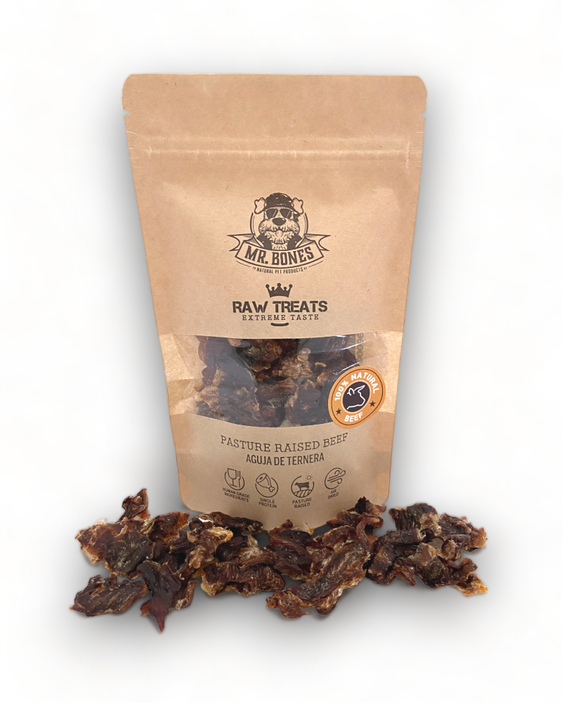 Raw Treats Aiguille de veau - Snack naturel pour chiens et chats