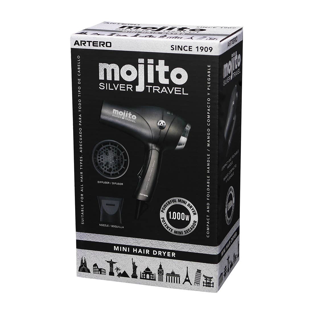 Sèche-cheveux Artero Mojito Silver
