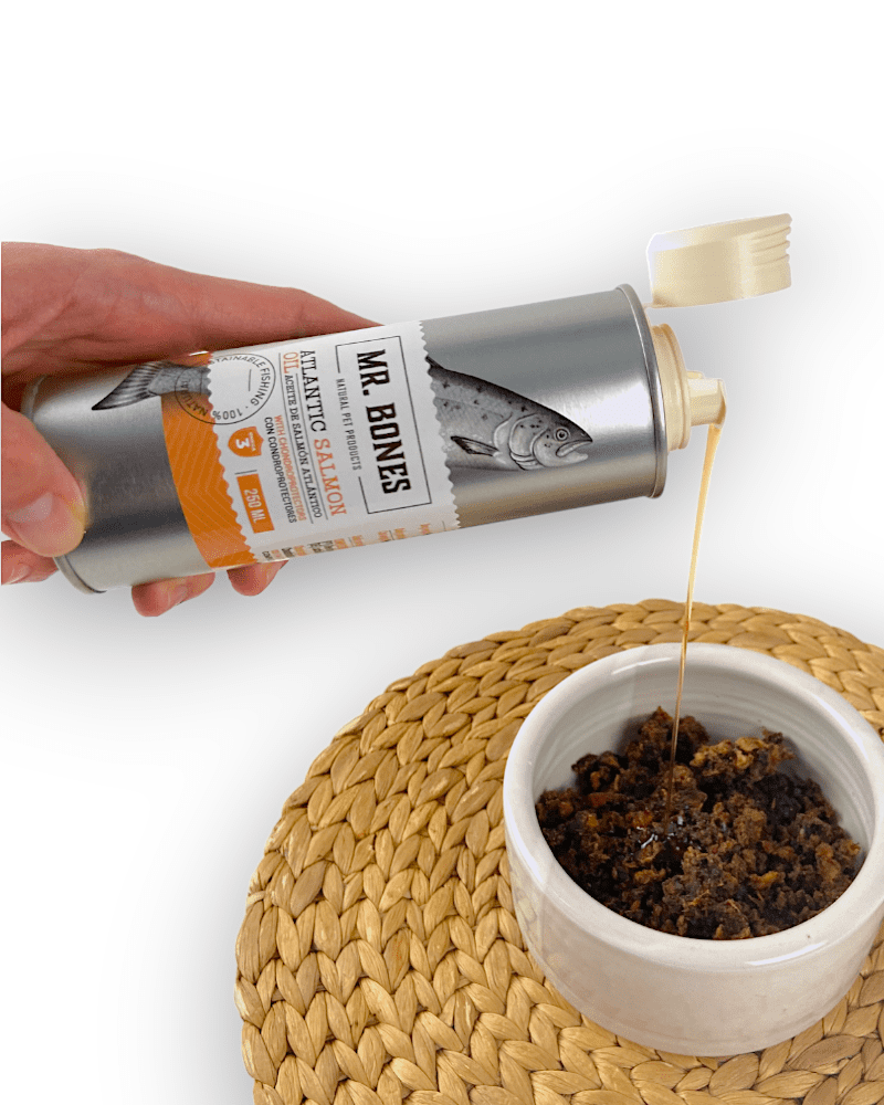 Huile de saumon pour chiens avec chondroprotecteurs - 250ml