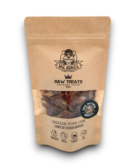 Raw Treats Lomo porc Ibérique - Snack naturel chiens et chats