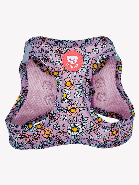 HARNAIS BODY CHIEN FLOWER POWER