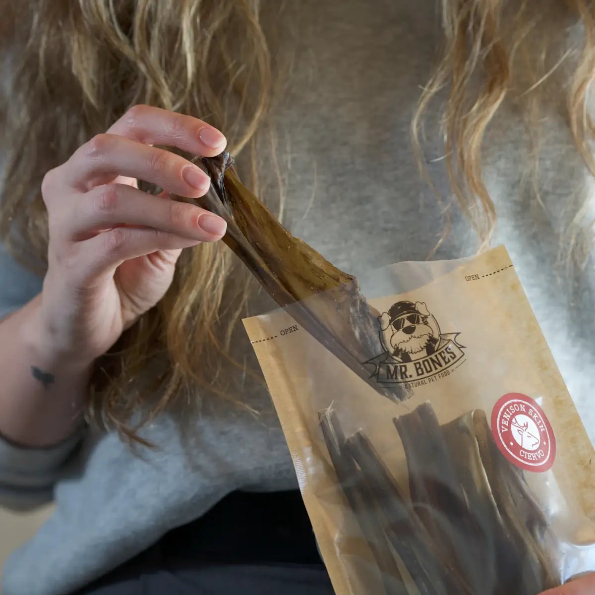 Snack naturel pour chiens - Peau de cerf