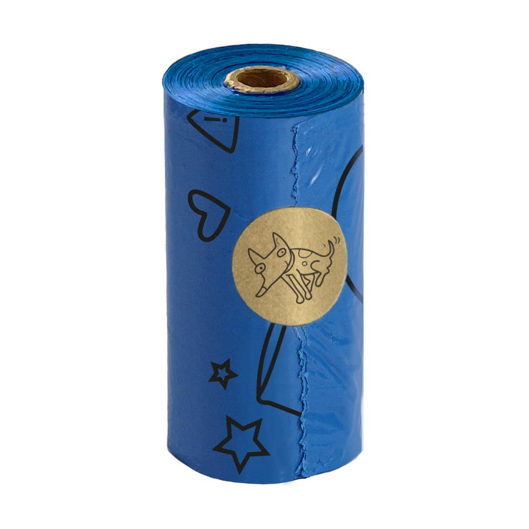 Sacs à crottes recyclés (200 rouleaux en vrac), fabriqués dans l'UE