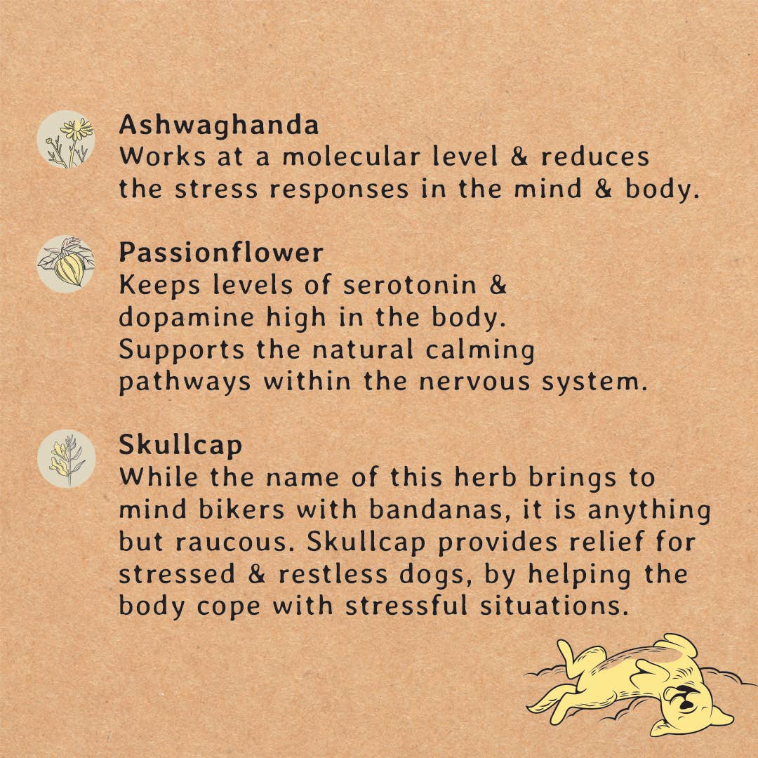 Gâteries calmantes Gizzls 100 % naturelles pour chiens