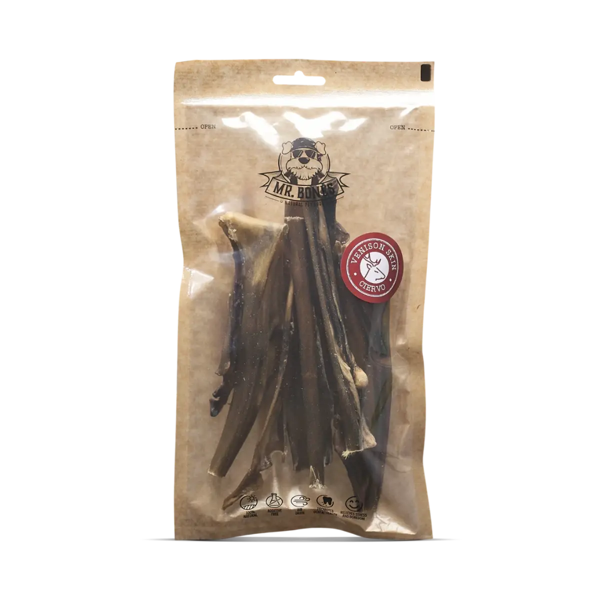 Snack naturel pour chiens - Peau de cerf