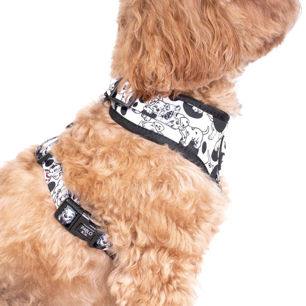 101 Dalmatiens : harnais ajustable pour chien: Petit
