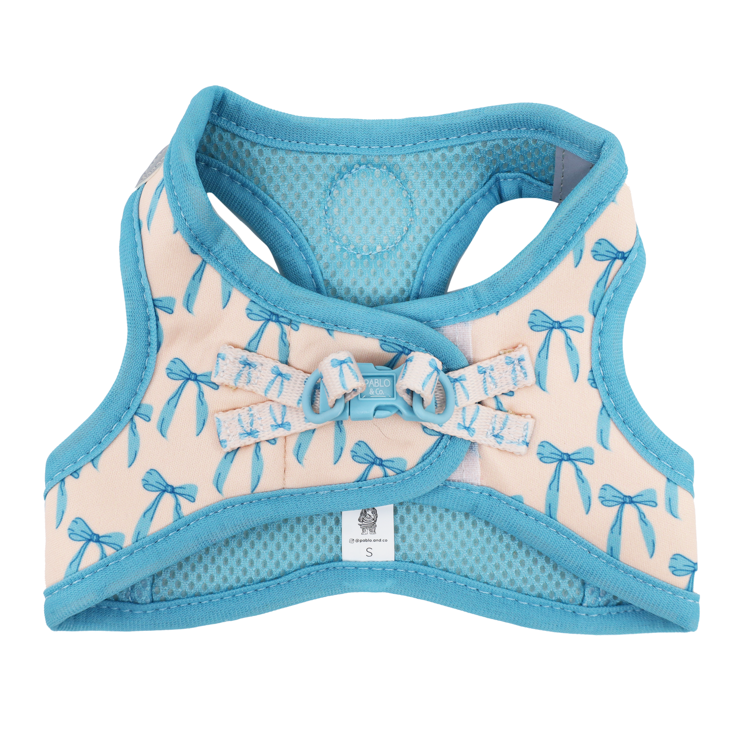Arnes para gatos Baby Blue Bows: Step In: PEQUEÑO