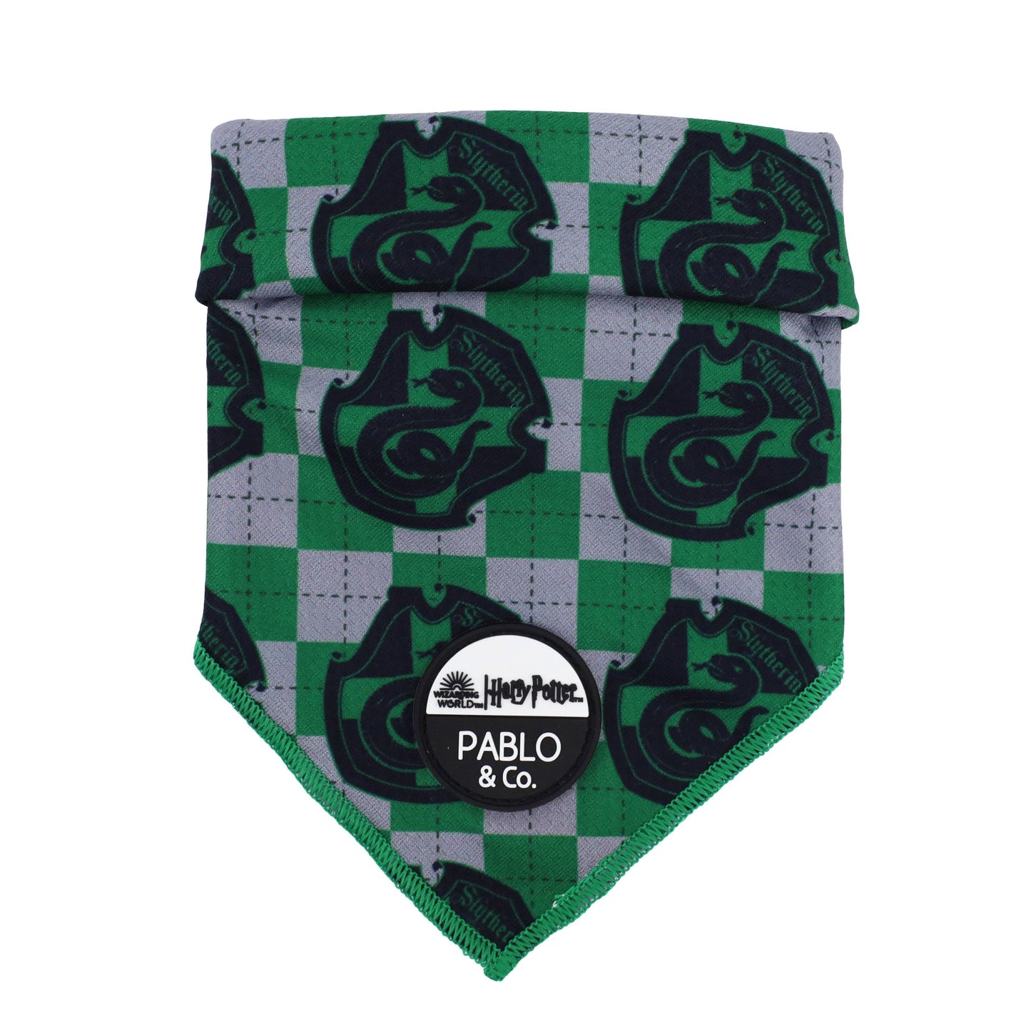 Harry Potter - Serpentard : Bandana pour chien: Moyenne