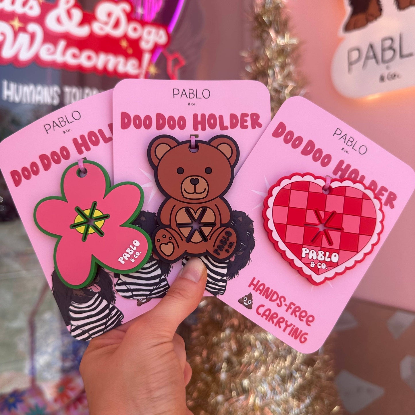 Ours en peluche : support Doo Doo