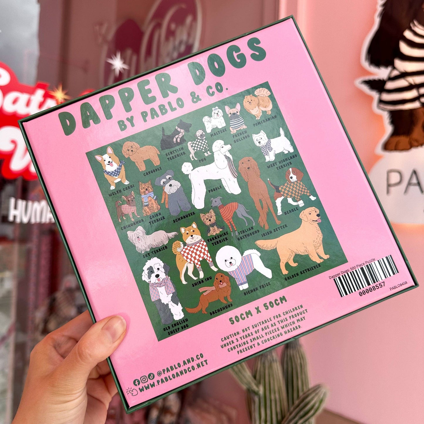 Rompecabezas Dapper Dogs de 500 piezas