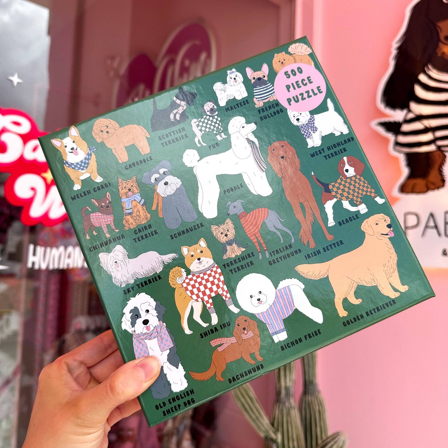 Rompecabezas Dapper Dogs de 500 piezas