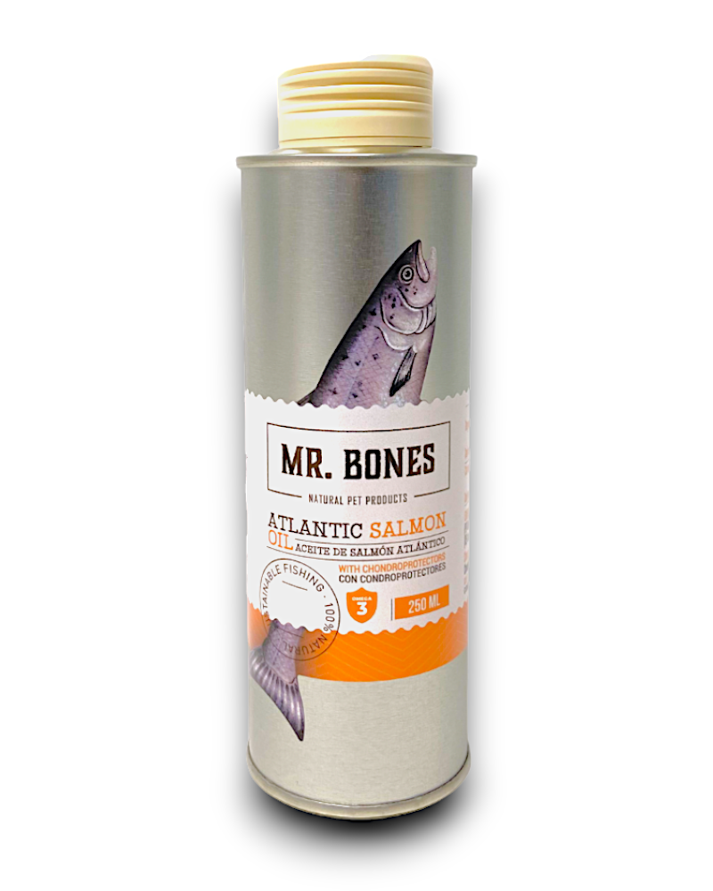 Huile de saumon pour chiens avec chondroprotecteurs - 250ml