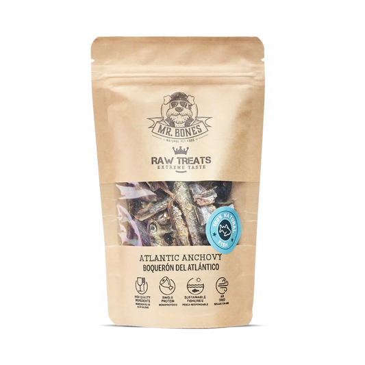 Raw Treats pour chiens et chats - Anchois de l'Atlantique