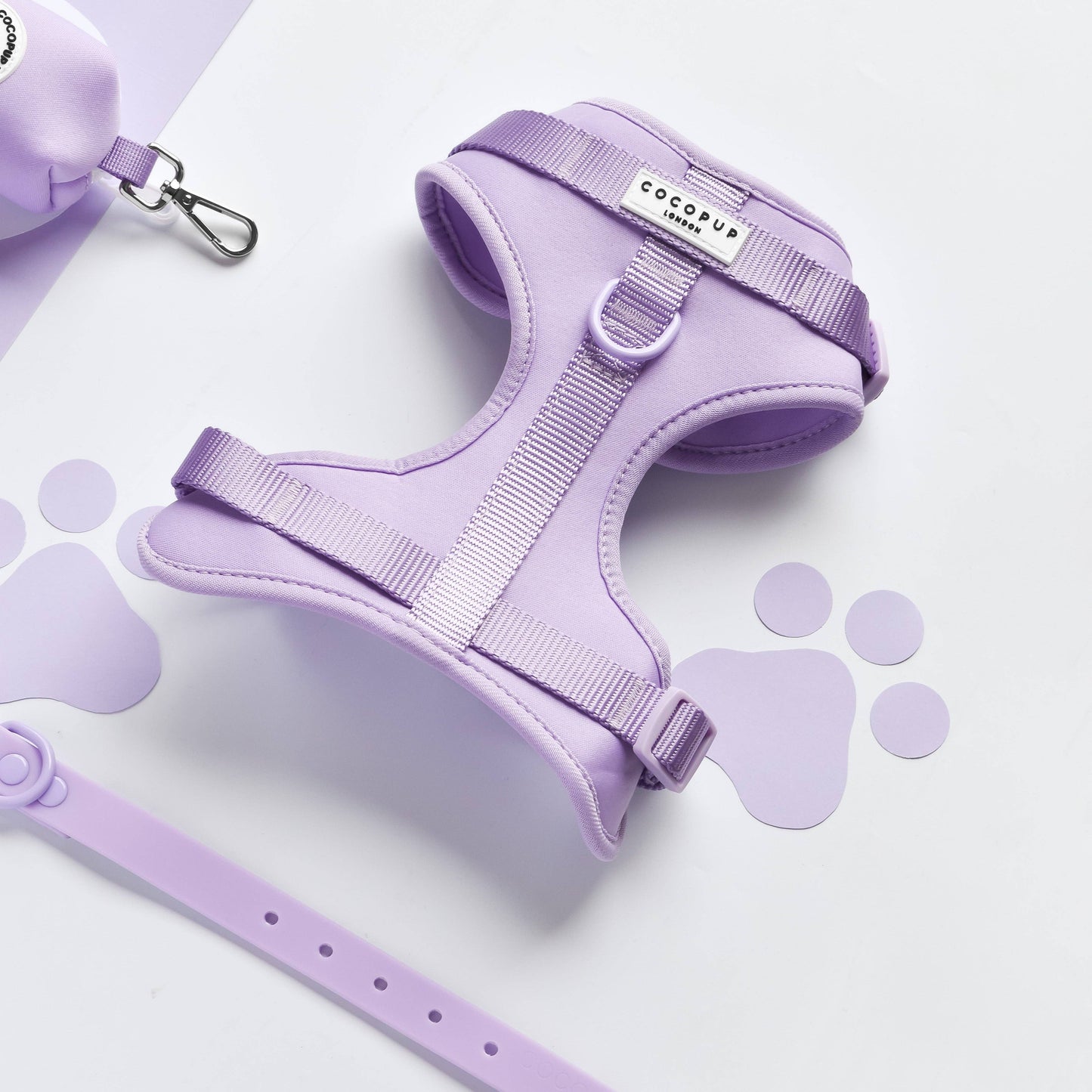 Arnés ajustable para perro NAKD Parma Violets: M