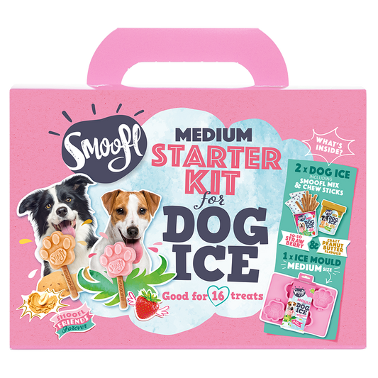 Kit de démarrage moyen pour glace pour chien