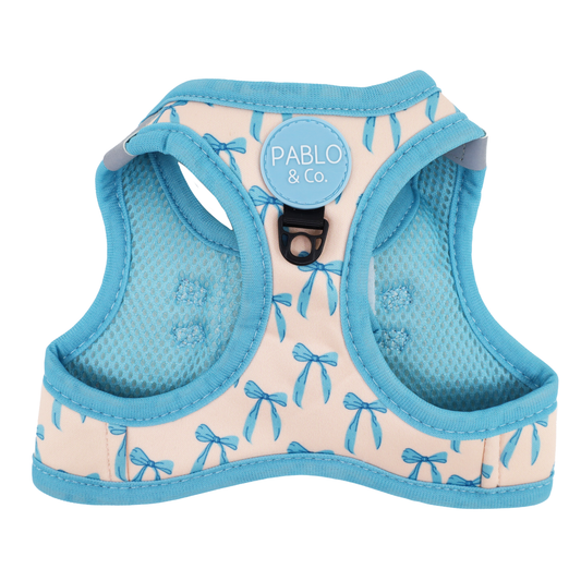 Arnes para gatos Baby Blue Bows: Step In: PEQUEÑO