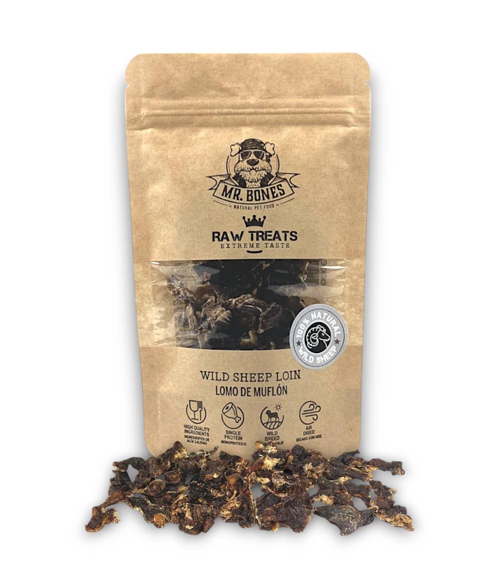 Filet de mouflon Raw Treats - Snack naturel pour chiens et chats