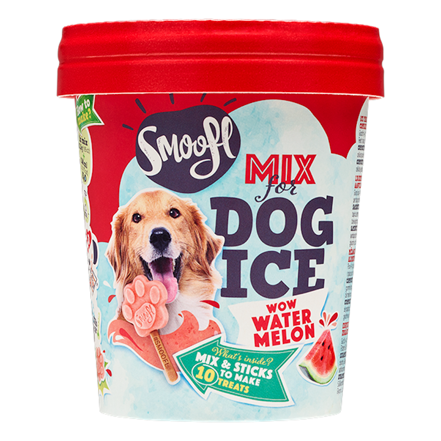 Mélange de pastèque pour glace pour chien