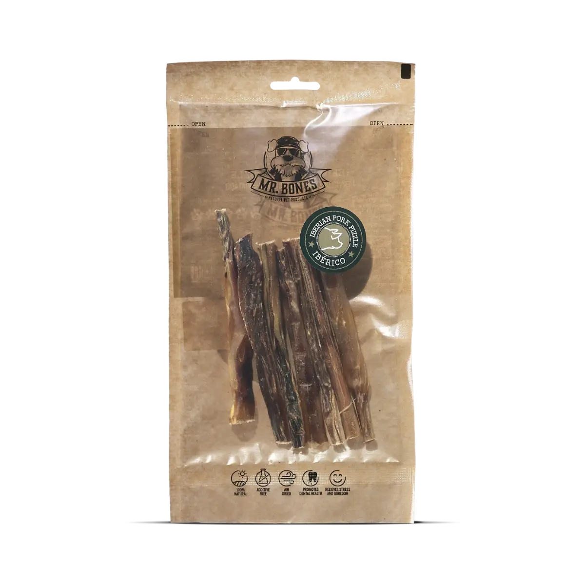 Snack naturel pour chiens - Nerf de porc ibérique