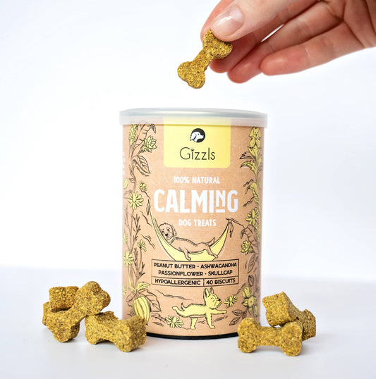 Gâteries calmantes Gizzls 100 % naturelles pour chiens