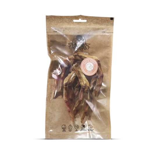 Snack naturel pour chiens - Pattes de canard